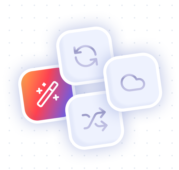 Fewer repetitive tasks