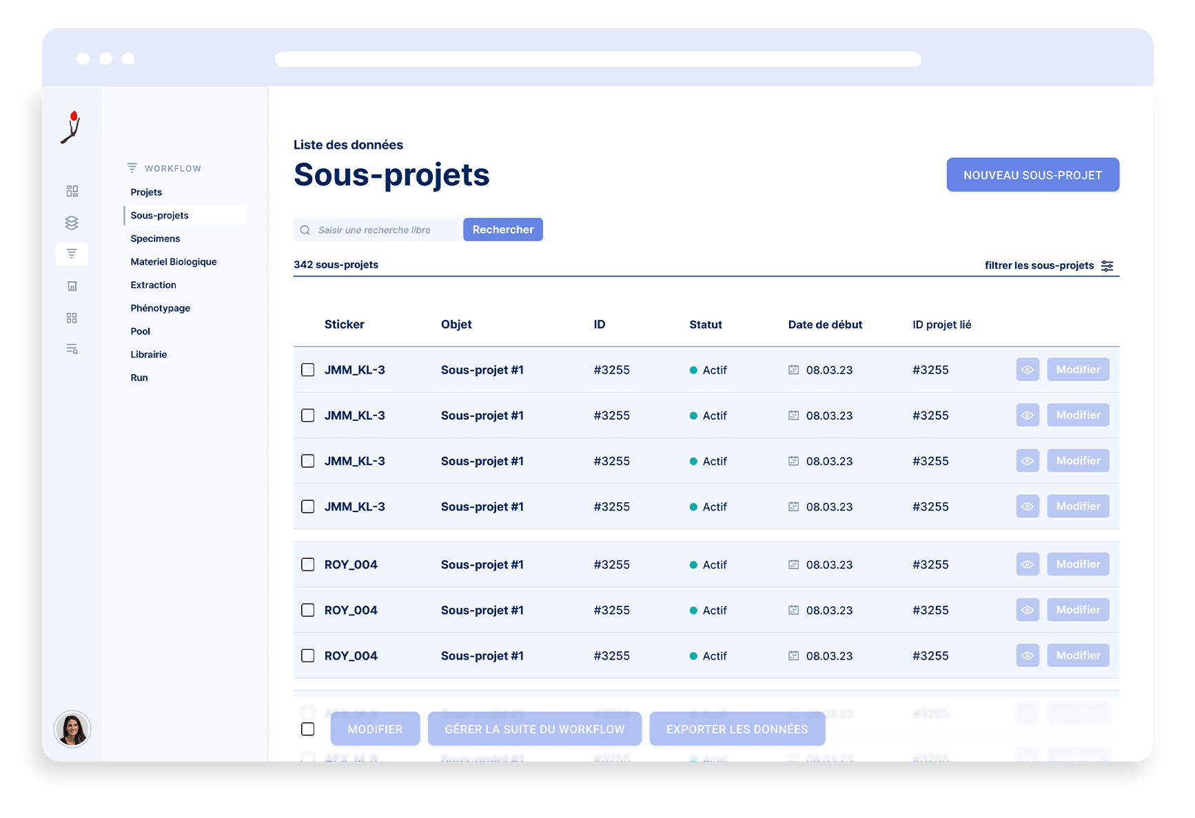 Genomax — The application in pictures