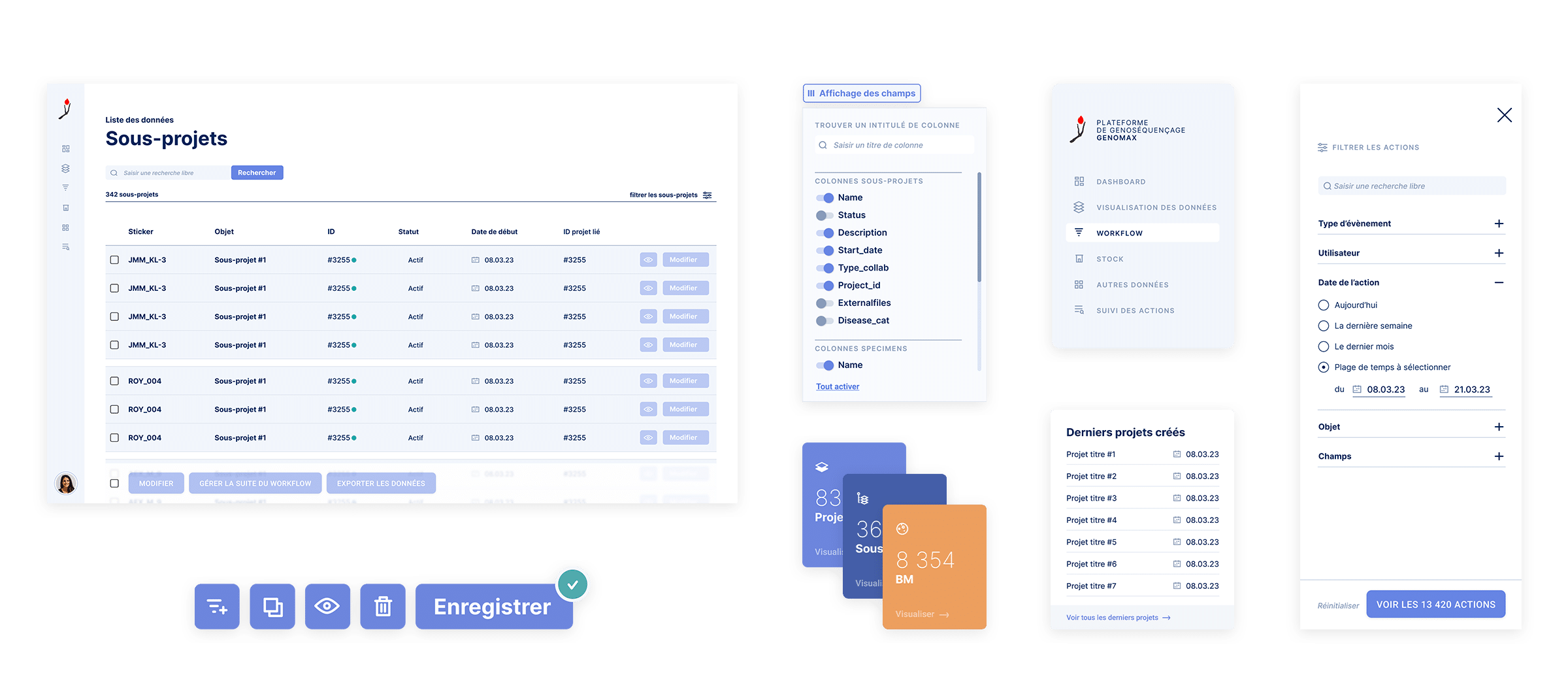 Genomax — The application in pictures